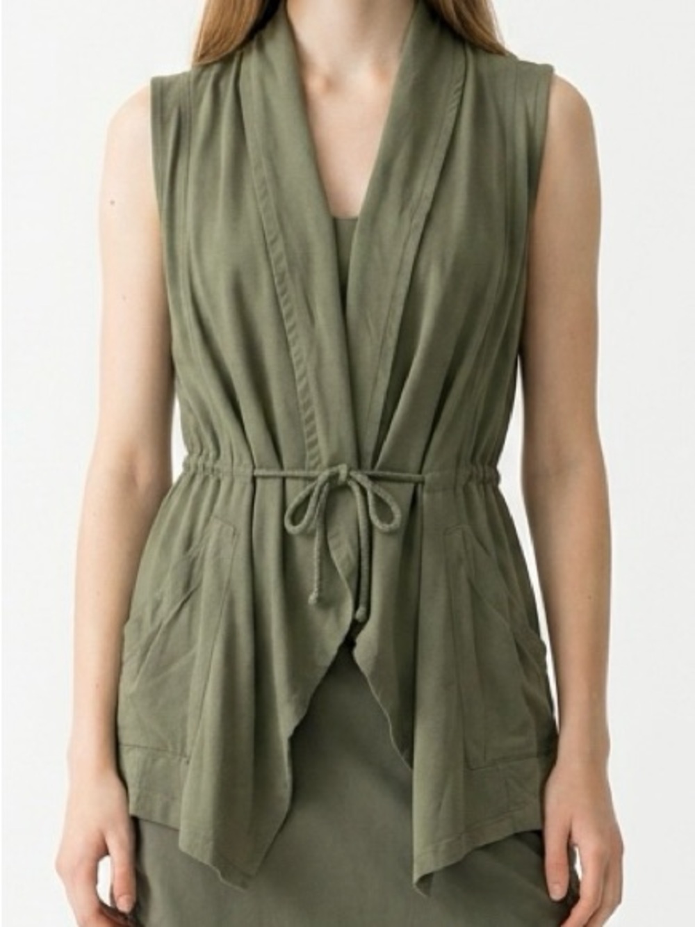 💚|•MIAMI•| Hunter Green Belted Best Size Small